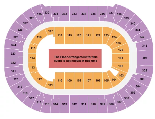 seating chart for Honda Center - Generic Floor with New Layout - eventticketscenter.com