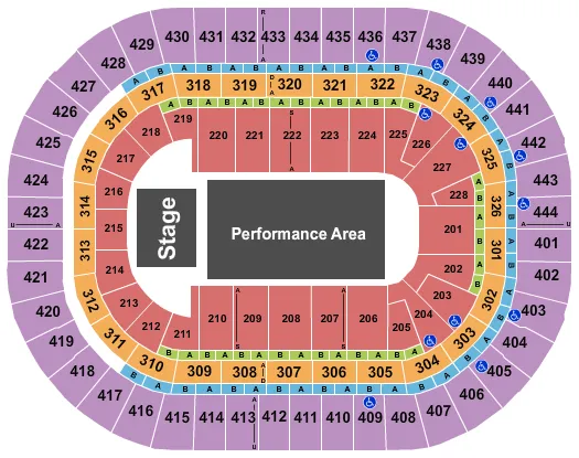 seating chart for Honda Center - Pepe Aguilar - eventticketscenter.com