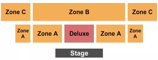 DroneArt Show Seating Chart at Hoosier Lottery Grandstand At Indiana State Fairgrounds. The chart shows the main floor/stage with seating options surrounding it, which are color coded