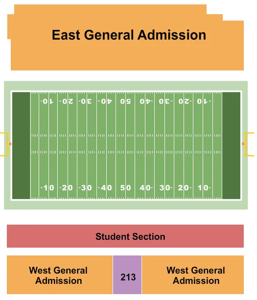 Football Seating Map