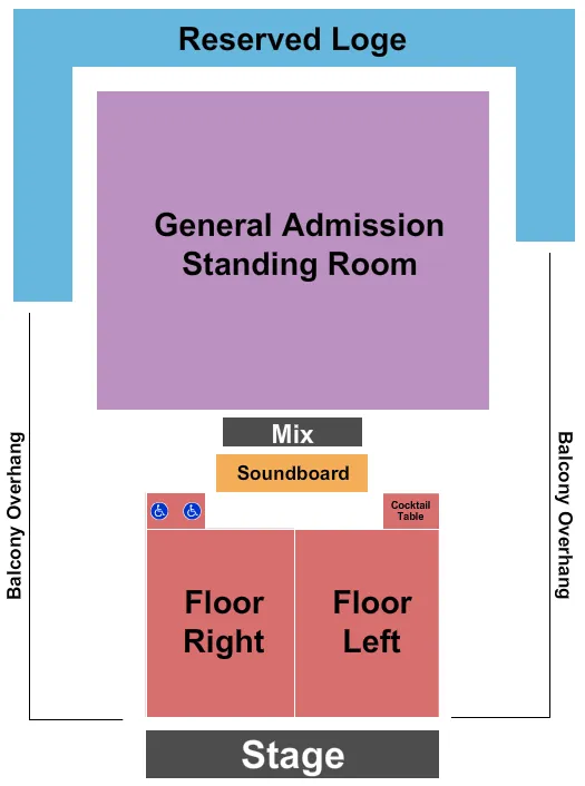 seating chart for House Of Blues - Orlando - Haters Roast - eventticketscenter.com