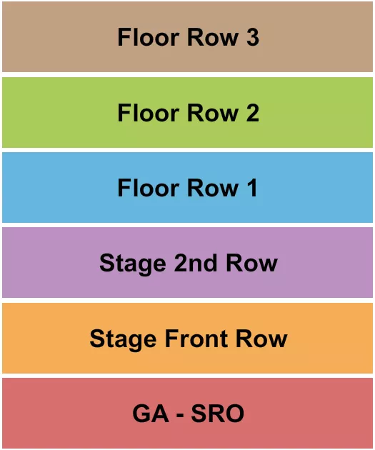 seating chart for House of Independents - Wrestling 2 - eventticketscenter.com