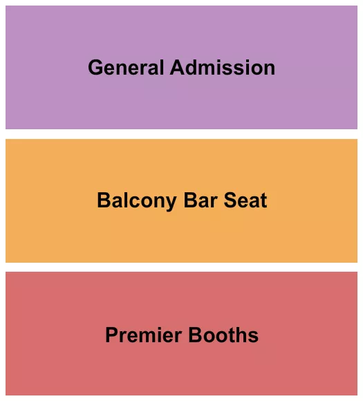 seating chart for Howard Theatre - DC - GA/Balcony/Booth - eventticketscenter.com