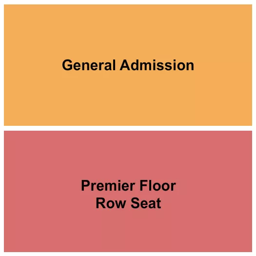 seating chart for Howard Theatre - DC - GA/Premier - eventticketscenter.com