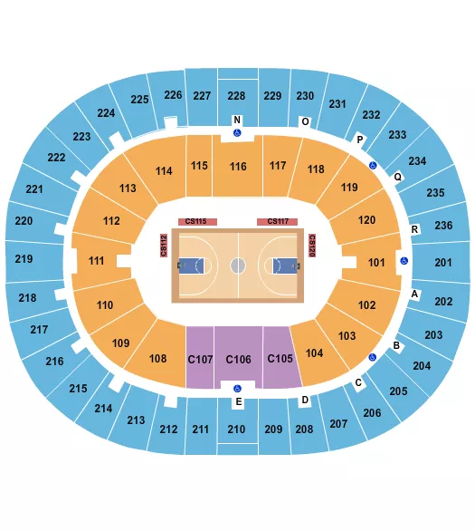 Humphrey Coliseum Tickets & Seating Chart ETC
