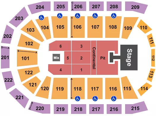 Seating Chart  Toledo Walleye