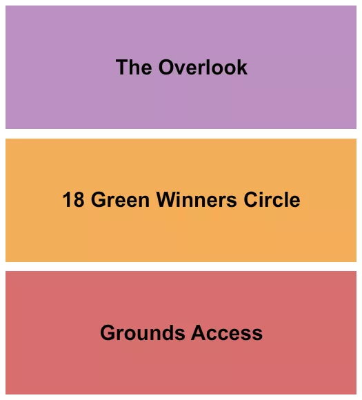 seating chart for Hurstbourne Country Club - Golf 2 - eventticketscenter.com