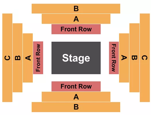 seating chart for Hyatt Regency Valencia - Candlelight - eventticketscenter.com