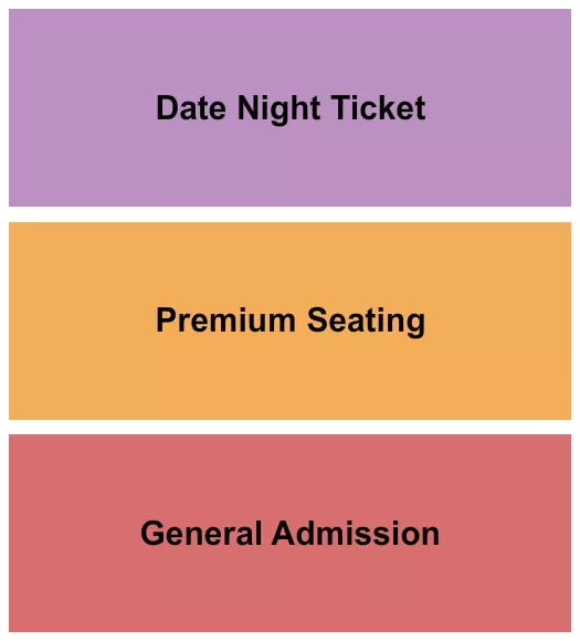 seating chart for Improv Asylum - GA/Premium/Date Night - eventticketscenter.com