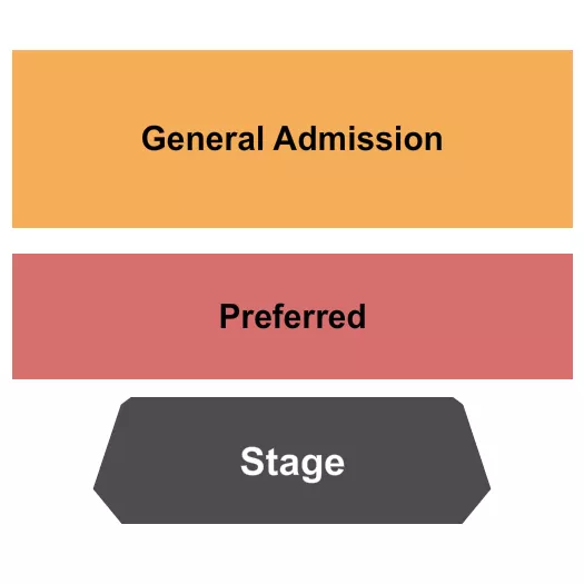 seating chart for Indian Head Casino - Preferred & GA - eventticketscenter.com