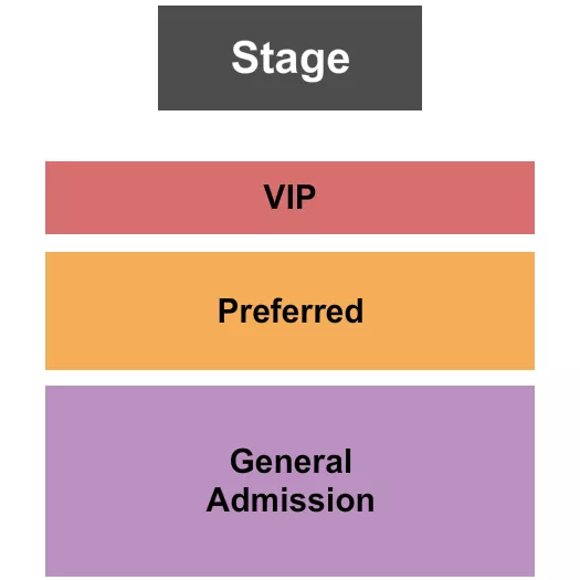 seating chart for Indian Head Casino - VIP/Preferred/GA - eventticketscenter.com