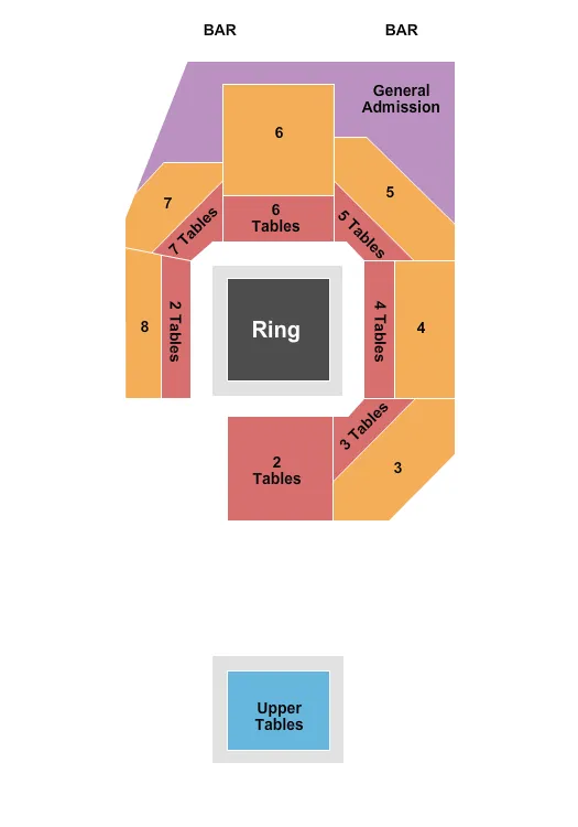 seating chart for Inn Of The Mountain Gods Resort & Casino - Boxing 2 - eventticketscenter.com