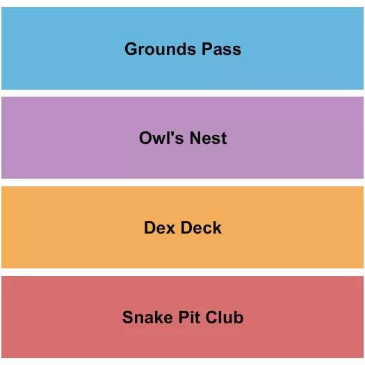 seating chart for Innisbrook Resort And Golf Club - Grounds Pass 3 - eventticketscenter.com