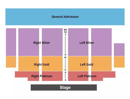 seating chart for Innsbrook Pavilion - Endstage RSV - eventticketscenter.com