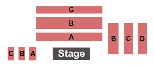 seating chart for International Art Musesum of America - Candlelight - eventticketscenter.com