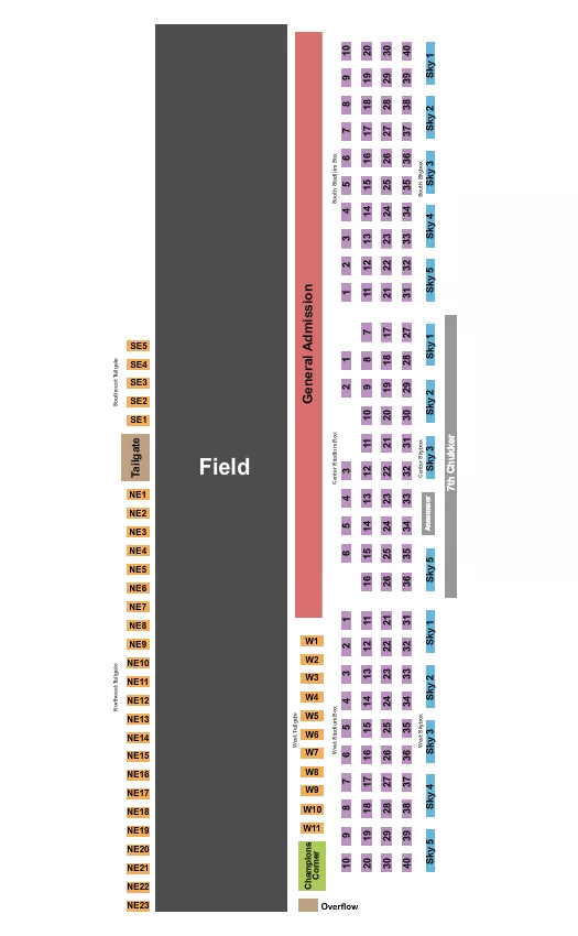 seating chart for International Polo Club Palm Beach - Racing - eventticketscenter.com