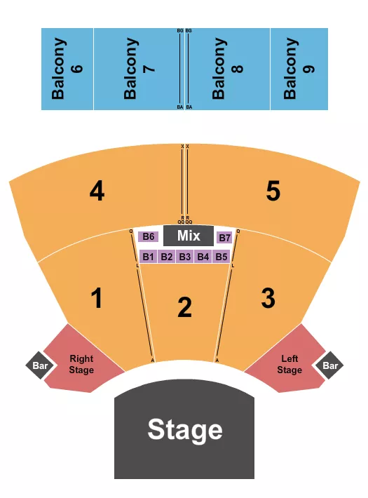 seating chart for International Westgate Theater At Westgate Las Vegas Resort & Casino - Endstage 2 - eventticketscenter.com