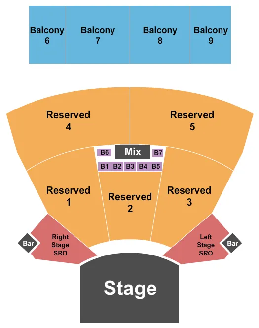 seating chart for International Westgate Theater At Westgate Las Vegas Resort & Casino - Endstage w/ Booth 2 - eventticketscenter.com