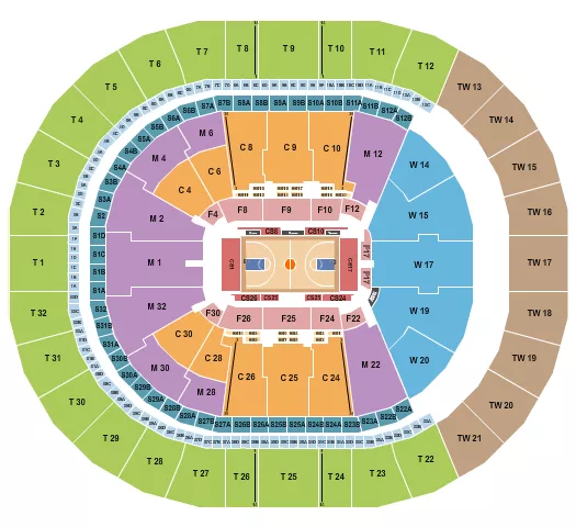 seating chart for Intuit Dome - Basketball Unrivaled - eventticketscenter.com