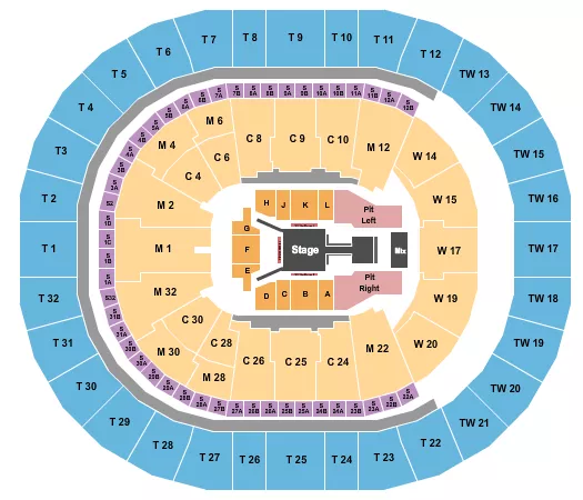 seating chart for Intuit Dome - Fuerza Regida - eventticketscenter.com