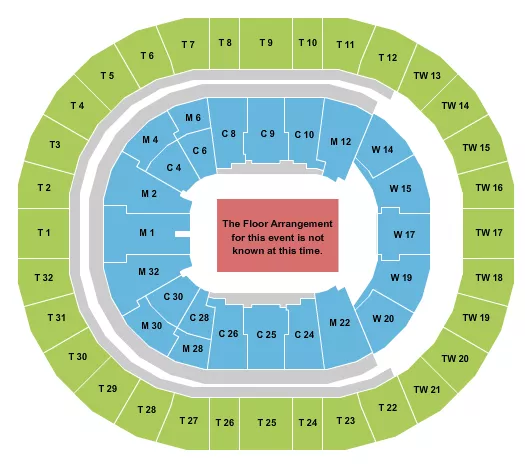 seating chart for Intuit Dome - Generic Floor - eventticketscenter.com
