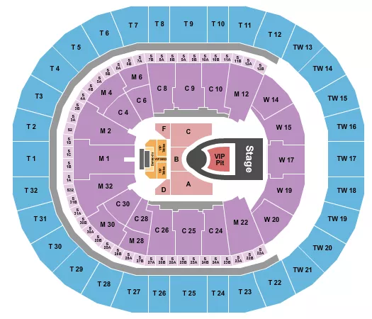 seating chart for Intuit Dome - Usher - eventticketscenter.com