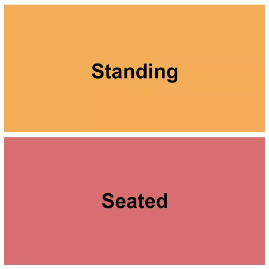 seating chart for Iron City - Birmingham - GA Standing/Seated - eventticketscenter.com