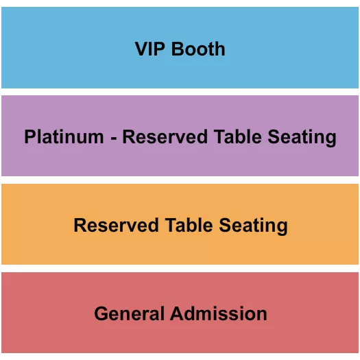 seating chart for Ivan'z House at Mozambique - GA/Rsvd/Platinum/VIP 2 - eventticketscenter.com