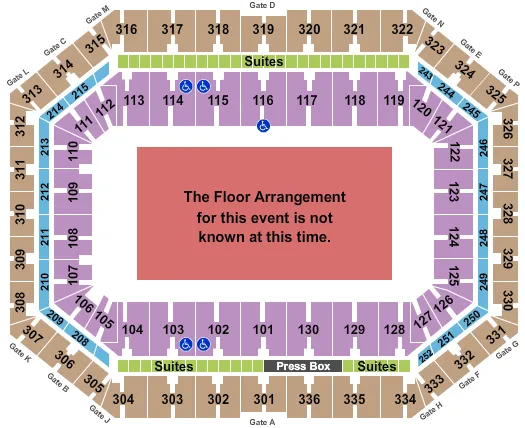 JMA Wireless Dome Tickets & Seating Chart - ETC