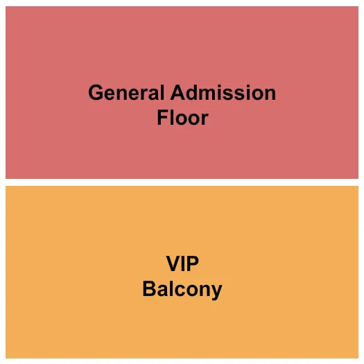 seating chart for JaM Cellars Ballroom - GA Floor/VIP Balc - eventticketscenter.com
