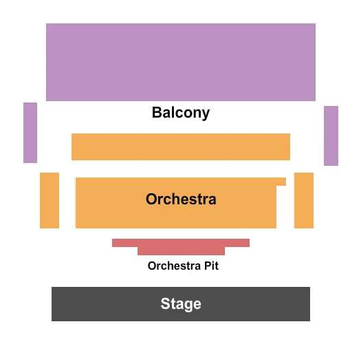 seating chart for Jackson Hole Center For The Arts - Endstage Pit - eventticketscenter.com