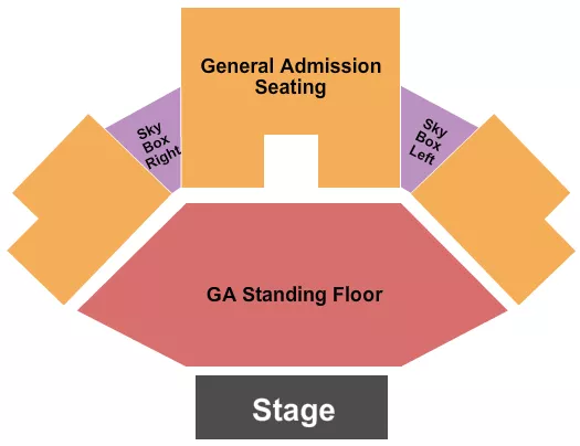 seating chart for Jacobs Pavilion - Endstage SRO/Boxes - eventticketscenter.com