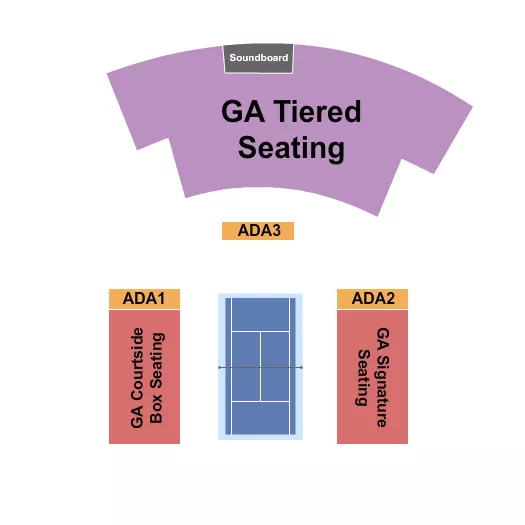 seating chart for James L Knight Center - PPL/ Pro Padel League - eventticketscenter.com