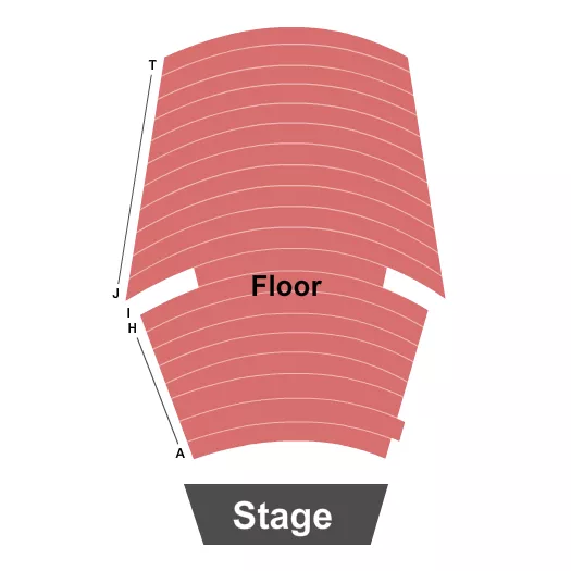 seating chart for Mainstage Theatre at James Lumber Center - End Stage - eventticketscenter.com