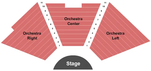 seating chart for Jewel Box Stage at Hale Centre Theatre - End Stage - eventticketscenter.com