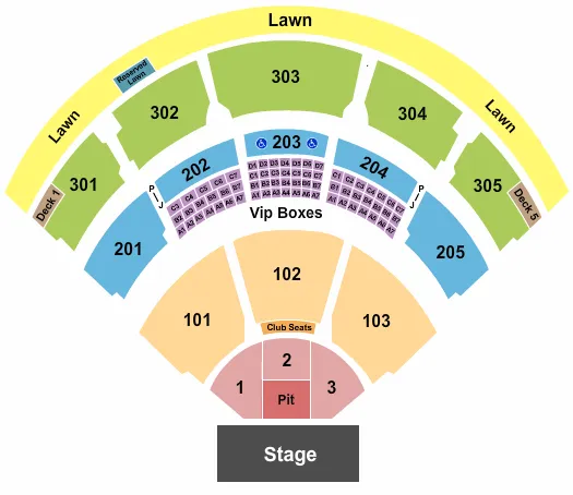 Jiffy Lube Live Tickets Seating Chart