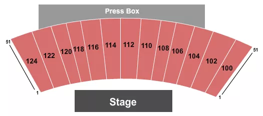 seating chart for Joan C. Edwards Stadium - DCI - eventticketscenter.com