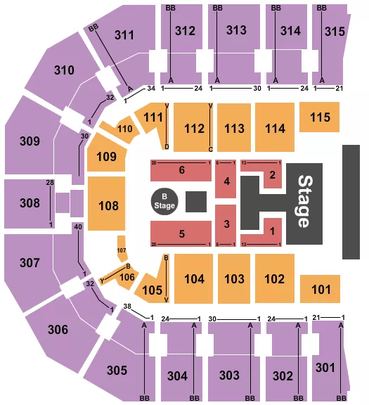 seating chart for John Paul Jones Arena - Disney Descendants - eventticketscenter.com