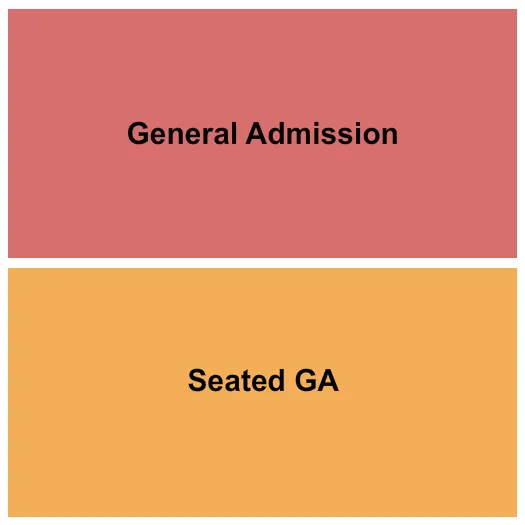 seating chart for John T. Floore Country Store - GA/Seated GA - eventticketscenter.com