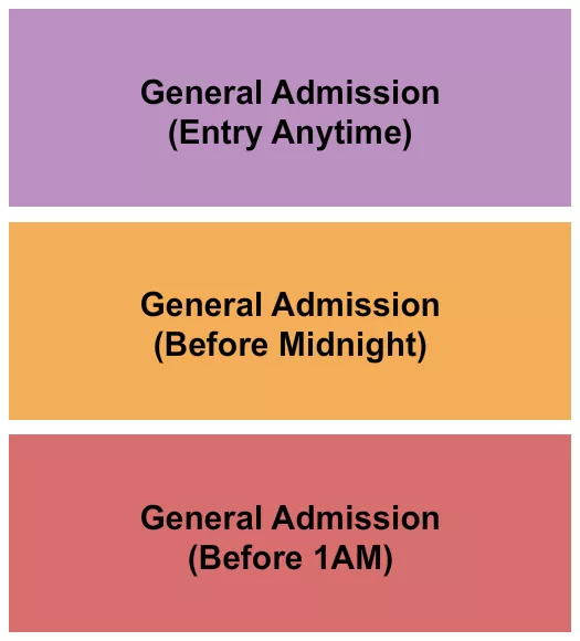 seating chart for Jolene Sound Room  - GA Timed - eventticketscenter.com