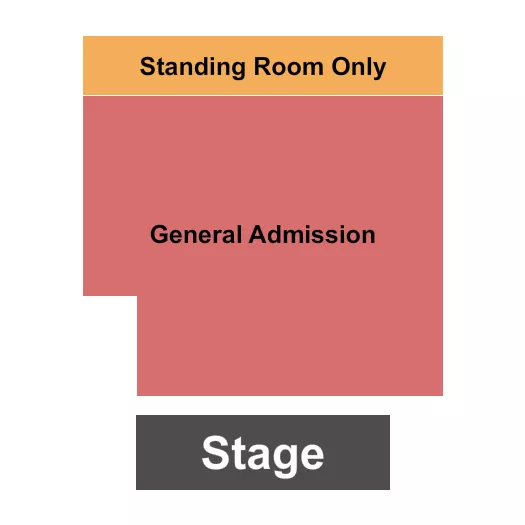 seating chart for Jonelle Procope Theater at Apollo Theater - New York - SRO - eventticketscenter.com