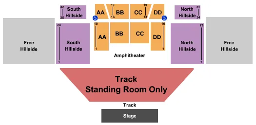 seating chart for Great Jones County Fair - Casting Crowns - eventticketscenter.com