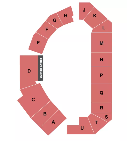 seating chart for Juab County Fairgrounds - Rodeo 2 - eventticketscenter.com