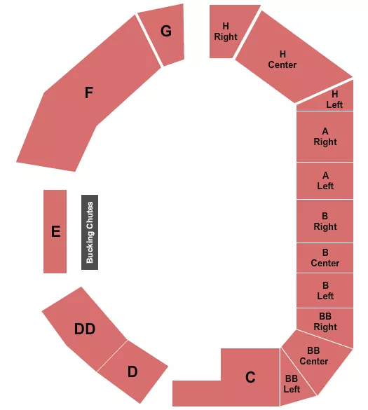 seating chart for Juab County Fairgrounds - Rodeo - eventticketscenter.com