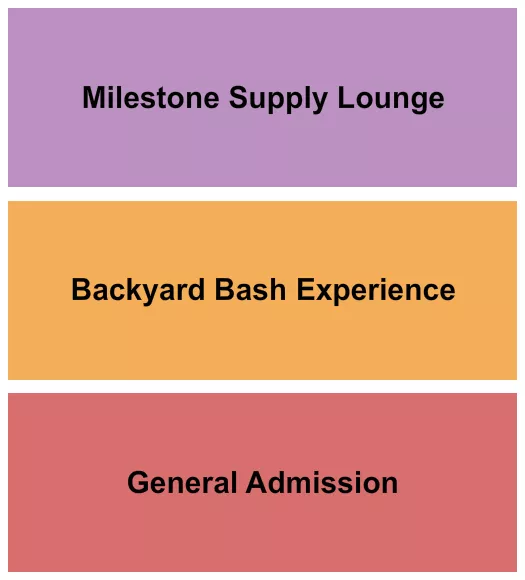seating chart for Julian B Lane Riverfront Park - GA/Experience/Lounge - eventticketscenter.com