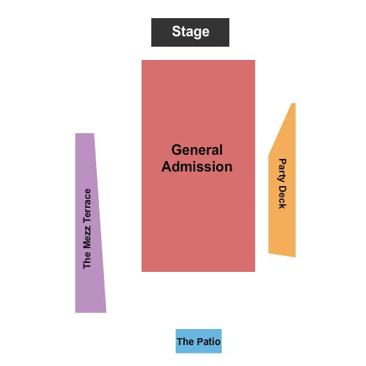 seating chart for KC Live! at the Power & Light District - GA/Mezz Terrace - eventticketscenter.com