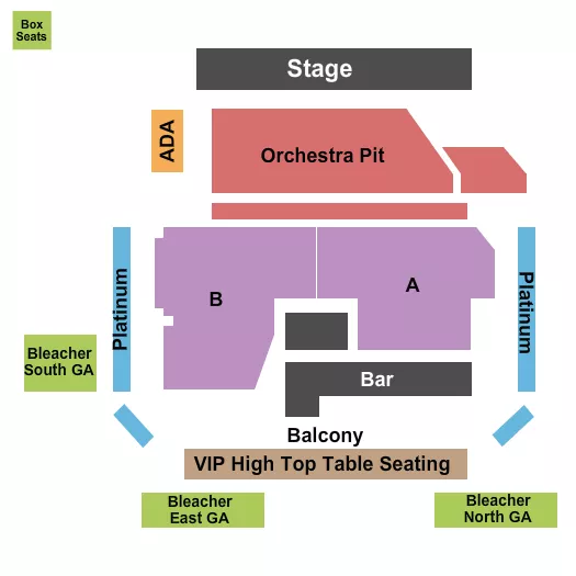 seating chart for KEMBA Live! - Endstage 3 - eventticketscenter.com