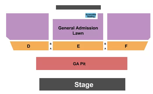 seating chart for KEMBA Live! - GA Pit/Lawn & RSV D/E/F - eventticketscenter.com