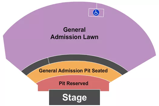 seating chart for KEMBA Live! - Endstage Reserved Pit - eventticketscenter.com
