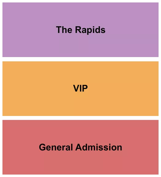 seating chart for Kanawha Plaza - VIP/The Rapids/GA - eventticketscenter.com